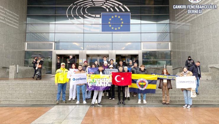 Çankırı Fenerbahçeliler Derneği 16 öğrenciyi Belçika’da ağırladı