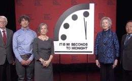 ABD'deki sembolik “Kıyamet Saati” gece yarısına 90 saniye kalaya getirildi