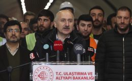 Bakan Karaismailoğlu: Ocak ayının ortasında Kağıthane-Havalimanı metro hattımızı hizmete vereceğiz
