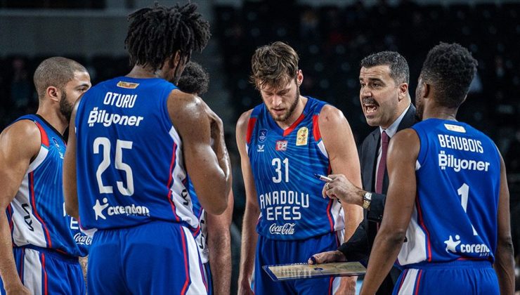 Anadolu Efes, THY Avrupa Ligi'nde yarın Valencia Basket ile deplasmanda karşılaşacak