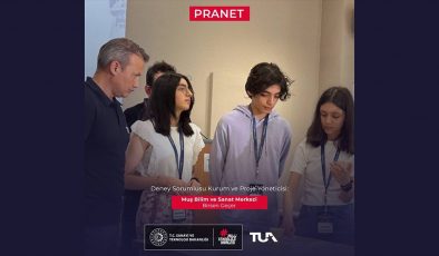 Astronot Alper Gezeravcı, Muşlu öğrencilerin “propolis” deneyine başladı