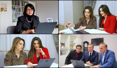 Azerbaycanlı devlet sanatçıları, AA'nın “Yılın Kareleri” oylamasına katıldı