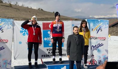 Ilgaz Kayak Takımından Meryem Duman Türkiye 3’üncüsü oldu