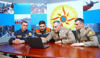 Azerbaycan'dan depremde Türkiye'nin yardımına koşan ekip, AA'nın “Yılın Kareleri” oylamasına katıldı