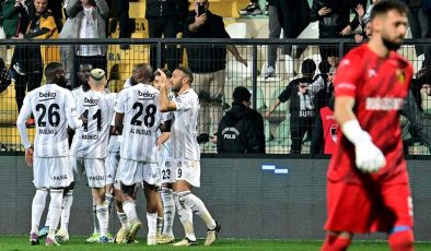 Beşiktaş ligdeki yenilmezlik serisini 4 maça yükseltti