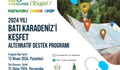 “Batı Karadeniz’i Keşfet Alternatif Destek Programı” ile 3 ilde turizm gelirleri arttırılacak