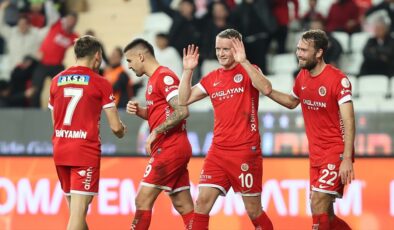Antalyaspor, Süper Lig'de yarın MKE Ankaragücü'nü konuk edecek