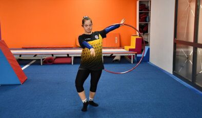 Dünya şampiyonu down sendromlu cimnastikçi Selin Naz'ın yeni hedefi Avrupa şampiyonluğu