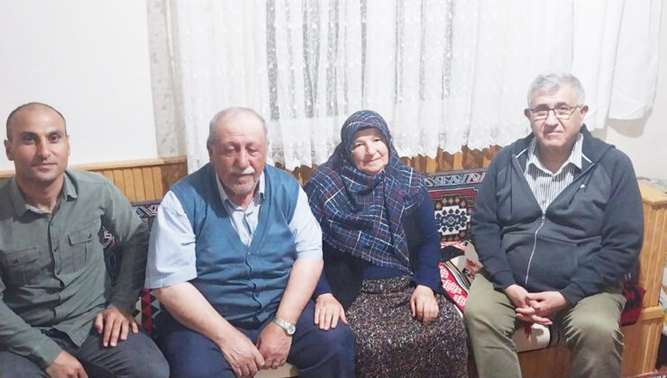 Kaymakam Bulgurlu, Şehit Durali Aköz’ün Ailesini ziyaret etti