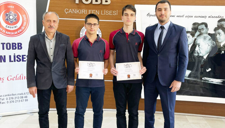 TOBB Fen Lisesi öğrencileri Türkiye Finallerine katılmaya hak kazandı
